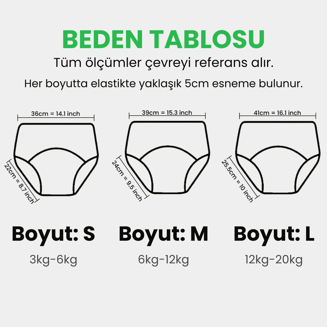Bebella® - Tuvalet Eğitimi İç Çamaşırı